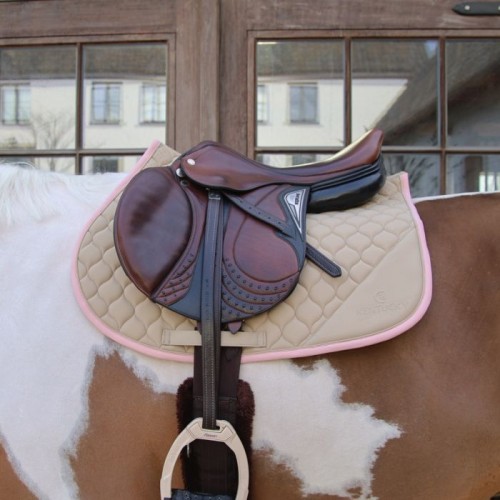Kentucky Softshell Onion Quilt Jumping Saddle Pad