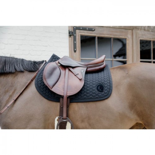 Kentucky Plaited 3D Logo Jumping Saddle Pad