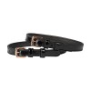 Horka Spur Straps Patent Double Leather