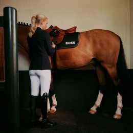 BOSS Equestrian Jumping Saddlepad Signature