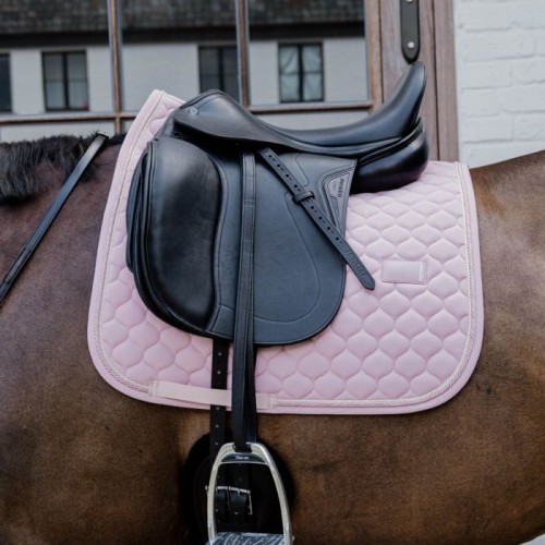 Kentucky Onion Quilt Rubber Logo Dressage Saddle Pad