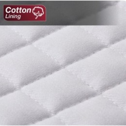 LeMieux Pro-Sport Competition Square white cotton saddlepad