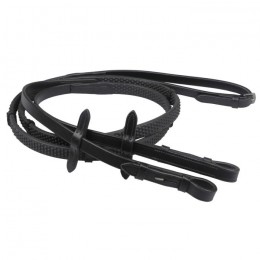 QHP Rein rubber soft with stops