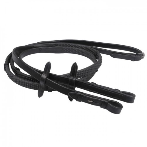 QHP Rein rubber soft with stops