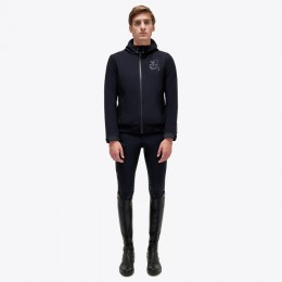 Cavalleria Toscana FW'23 CT Academy 3-Layer Hooded Zip Softshell Jacket Men