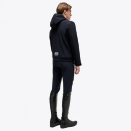 Cavalleria Toscana FW'23 CT Academy 3-Layer Hooded Zip Softshell Jacket Men