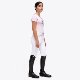 Cavalleria Toscana FW'23 CT Orbit Print Cotton T-Shirt Girls