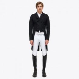 Cavalleria Toscana CT Embossed Pin Stripe Frack Heren Slipjas