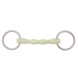 BR Mullen Mouth Loose Ring Snaffle Apple Mouth 20mm