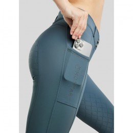 Montar SS25 Riding Breeches MoMaggie Gun Metal Crystal