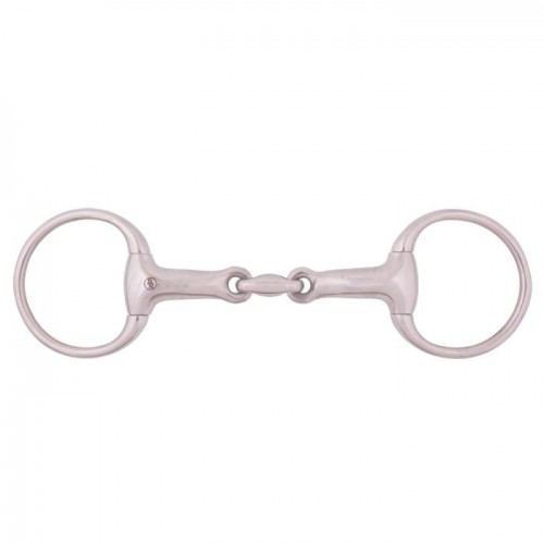 BR Double Jointed Eggbutt Snaffle 16 mm