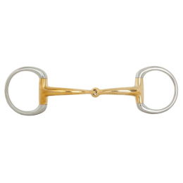 BR Single Jointed Eggbutt Snaffle Soft Contact 12 mm Ø 55 mm