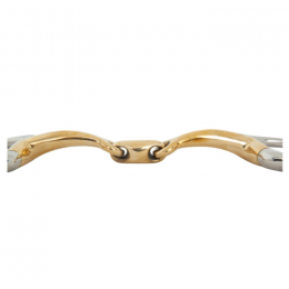 BR Double Jointed Eggbutt Snaffle Soft Contact 12 mm Ø 55 mm