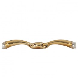 BR Double Jointed Eggbutt Snaffle Soft Contact 14 mm Ø 65 mm Cuprigan