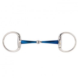BR Single Jointed Eggbutt Snaffle Sweet Iron 14 mm