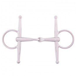 BR Single Jointed Full Cheek Snaffle Titanio 16 mm anatomically