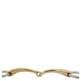 BR single jointed bradoon Soft Contact 12 mm Ø 50 mm