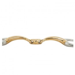 BR Double Jointed Eggbutt Bradoon Soft Contact 10 mm Ø 50 mm