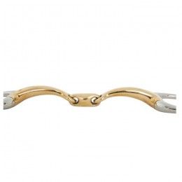 BR Double Jointed Eggbutt Bradoon Soft Contact 12 mm Ø 50 mm