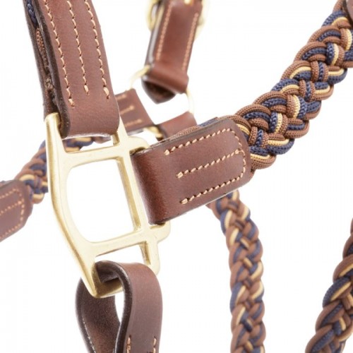 Kavalkade Braided Leather Halter Tessa