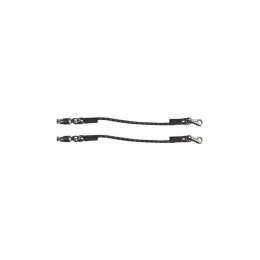 Harry's Horse trailer rein black/white