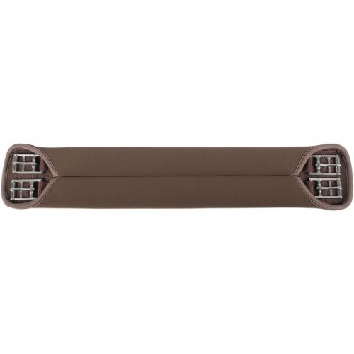 Harry's Horse Neoprene dressage girth, smooth, brown