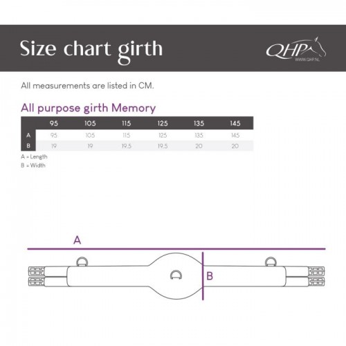 QHP All purpose girth Memory