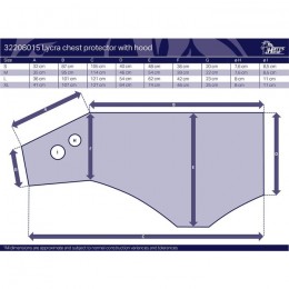 Harry's Horse chest protector with hood