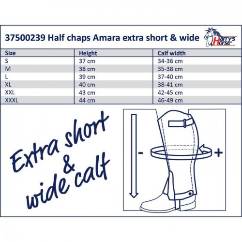 Harry's Horse Minichaps Amara Short and Wide
