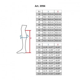 HKM riding boots  Valencia Standard Length and Width