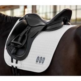 LeMieux Pro-Sport Competition Square white cotton saddlepad