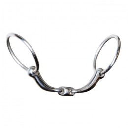 Harry's Horse Loose ring snaffle Double-joint mouthpiece Anatomic 14mm