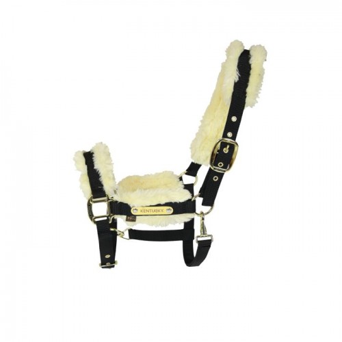 Kentucky nylon sheepskin halter
