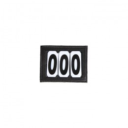 Kentucky Starting Number PVC Velcro