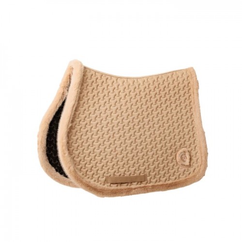 Kentucky Plaited Fake Fur Jumping Saddle Pad