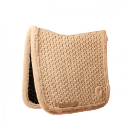 Kentucky Plaited Fake Fur Dressage Saddle Pad
