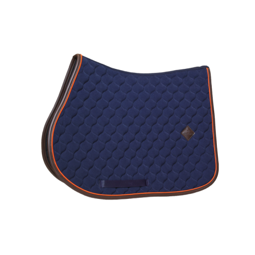 Kentucky Onion Quilt Neon Leather Jumping Saddle Pad