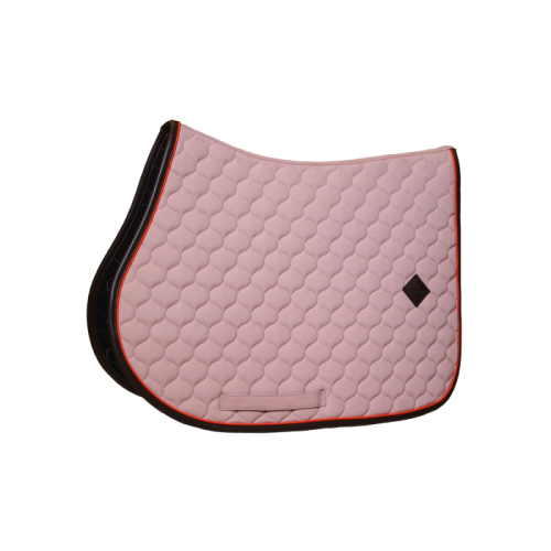 Kentucky Onion Quilt Neon Leather Jumping Saddle Pad