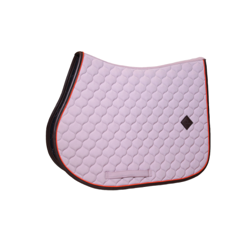 Kentucky Onion Quilt Neon Leather Jumping Saddle Pad