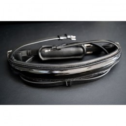 HB Showtime Anatomic Patent Glitter Noseband