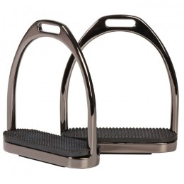 Harry's Horse Stirrups Fillis Gunmetal Straight