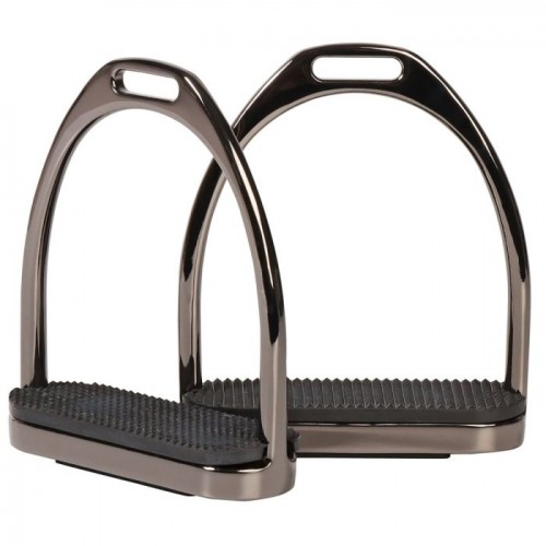 Harry's Horse Stirrups Fillis Gunmetal Straight