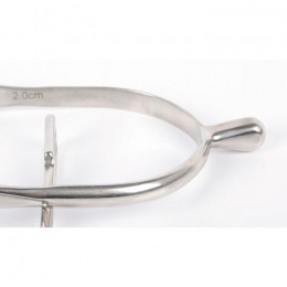 Harry's Horse Spur with knob end, stainless steel