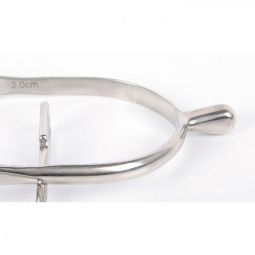 Harry's Horse Spur with knob end, stainless steel