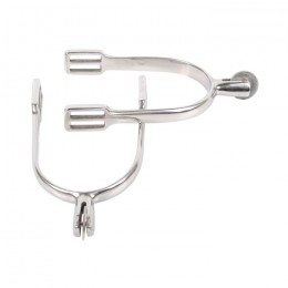 Harry's Horse spurs with smooth rowel stainless steel