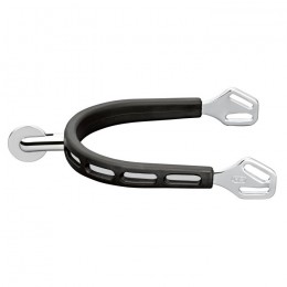 Sprenger spurs ultra fit, extra grip with smooth wheel, 25mm