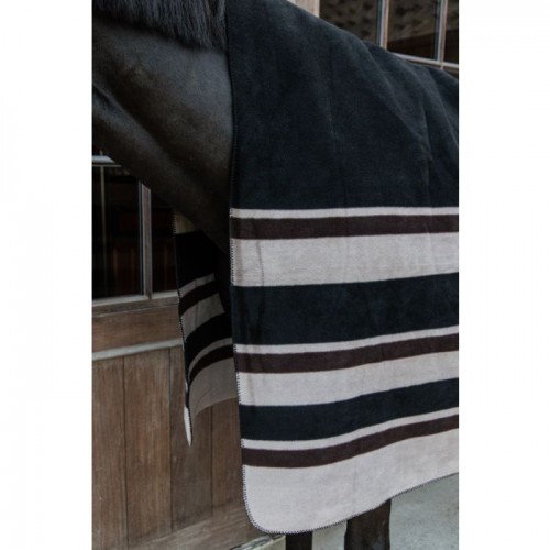 Kentucky Heavy Fleece Rug Square Stripes