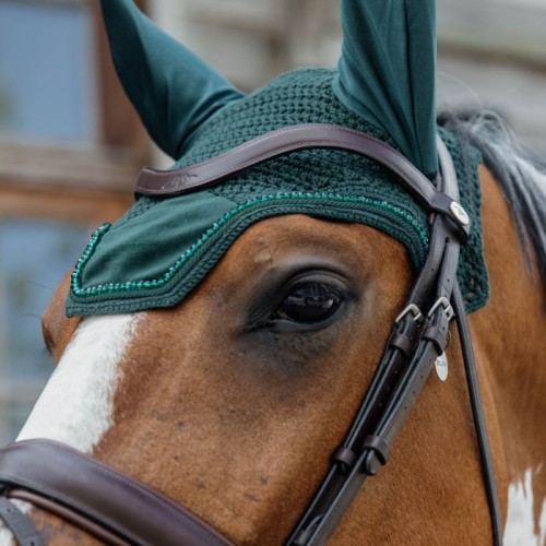 Kentucky Fly Veil Wellington Velvet Pearls