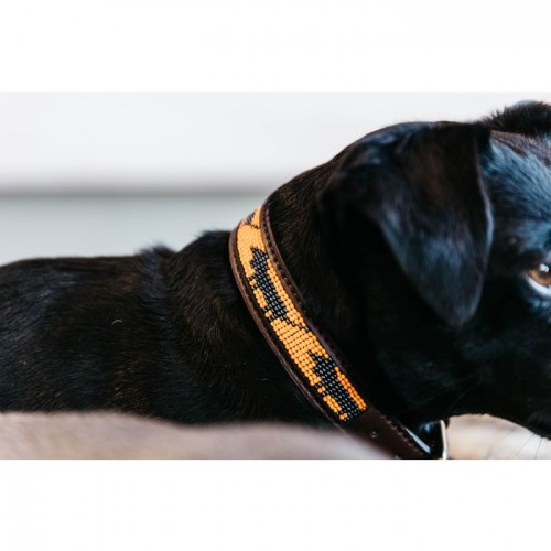 Kentucky Dog Collar Handmade pearls