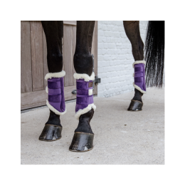 Kentucky Brushing Boots Velvet Contrast